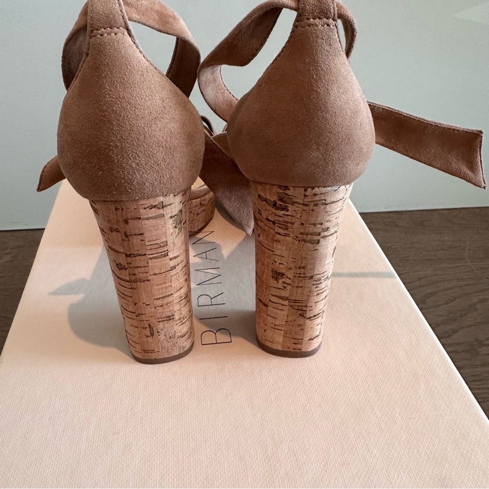 Alexandre Birman Mabela suede with cork sandals - Picture 9 of 11